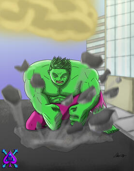 Hulk Fan Art (Marvel)