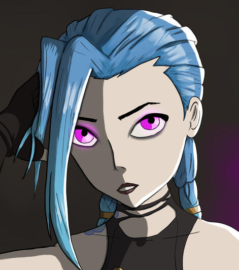 Jinx Fan Art (Redraw)