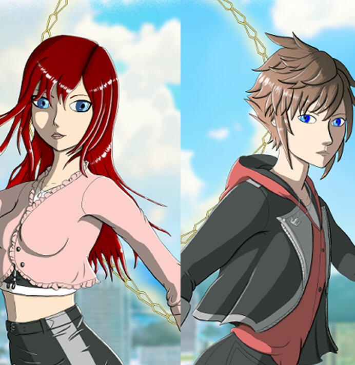 KH4 Kairi x Sora